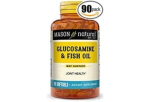 GLUCOSAMINE and FISH OIL SOFTGELS