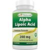ALPHA LIPOIC ACID 200MG CAPSULES