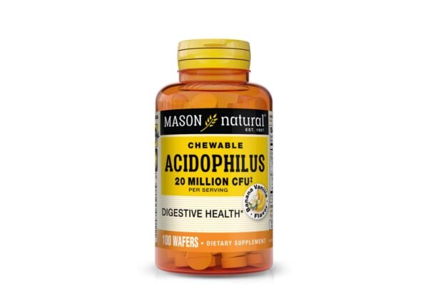 ACIDOPHILUS 20 MILLION CFU CHEWABLE WAFFERS (vanilla-banana flavor)