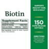 Biotin 5,000mcg Tablets - B-Complex Formula with Niacin