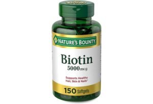 Biotin 5,000mcg Tablets - B-Complex Formula with Niacin