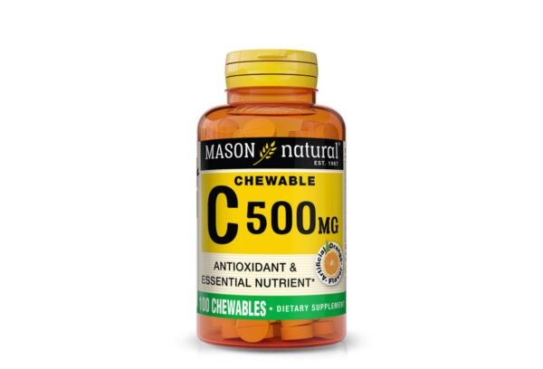C 500MG CHEWABLE ORANGE FLAVORED TABLETS