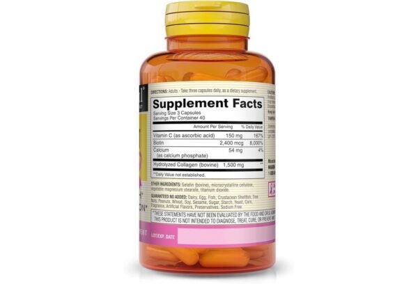 COLLAGEN 1500 +C CAPSULES Bone Joint