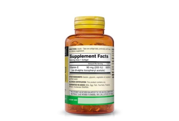 E 90MG (200IU) SOFTGELS