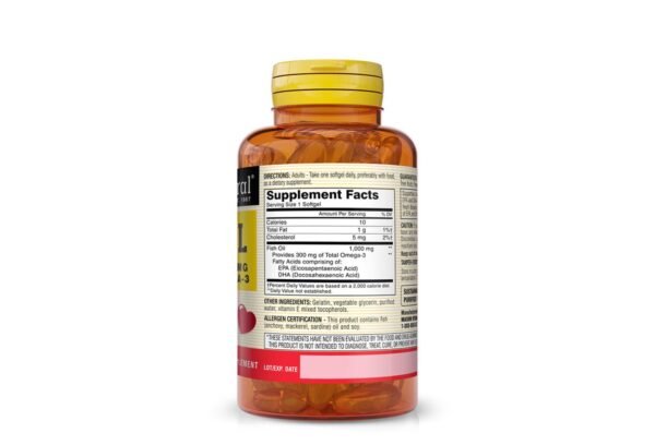 FISH OIL 1,000MG OMEGA-3 300MG SOFTGELS