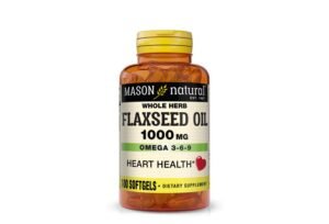FLAX SEED OIL 1,000MG OMEGA 3-6-9 SOFTGELS