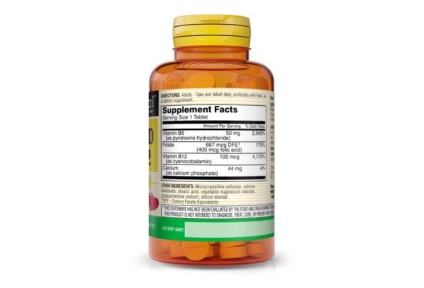 FOLIC ACID B 6 and B 12 TABLETS