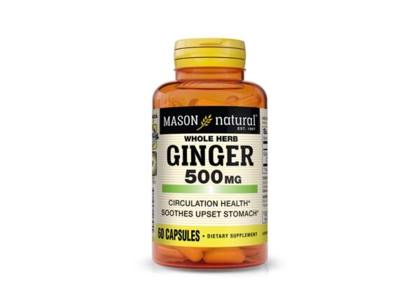 GINGER 500MG CAPSULES