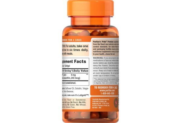 LUTEIN 6MG SOFTGELS
