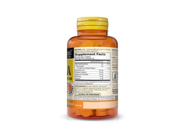 PAPAYA DIGESTIVE ENZYME COMPLEX CHEWABLE TABLETS