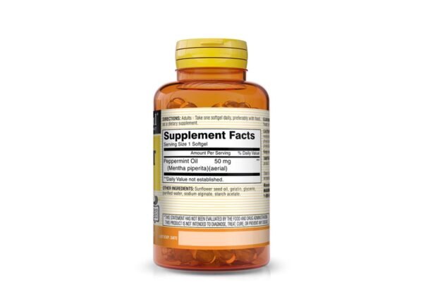 PEPPERMINT OIL 50MG _ENTERIC COATED_ SOFTGELS